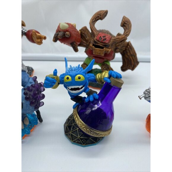 Skylanders Lot Of 5 Skylanders And Supports Figures Activision - Picture 3 of 11